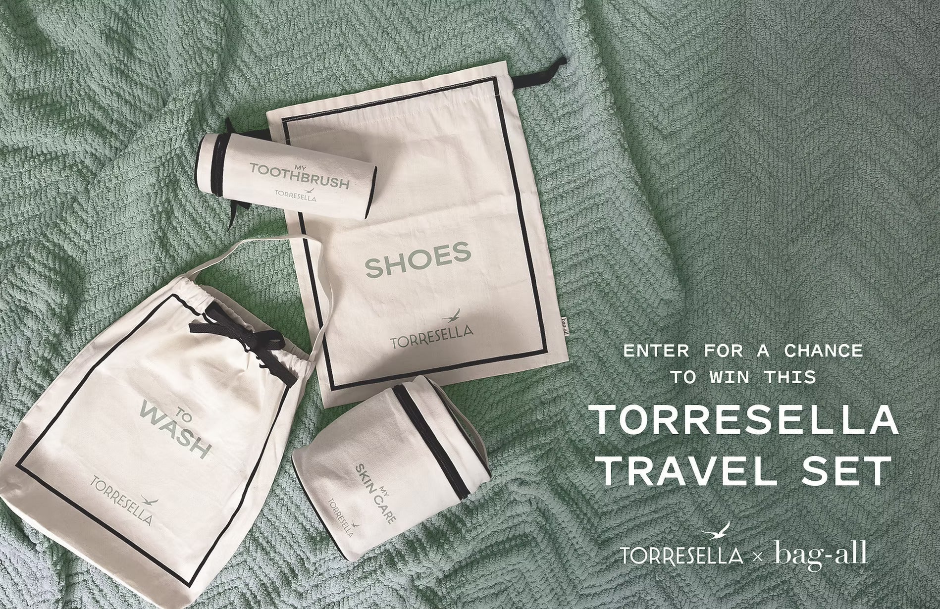 Torresella x Bag-all: Summer Travel Set Giveaway