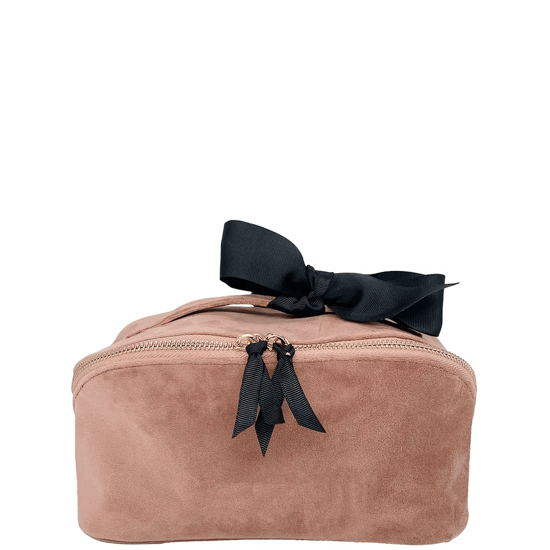 Accordion Box Makeup Toiletry Pink Velvet Bag all Accordion Box Makeup Toiletry Pink Velvet Bag all