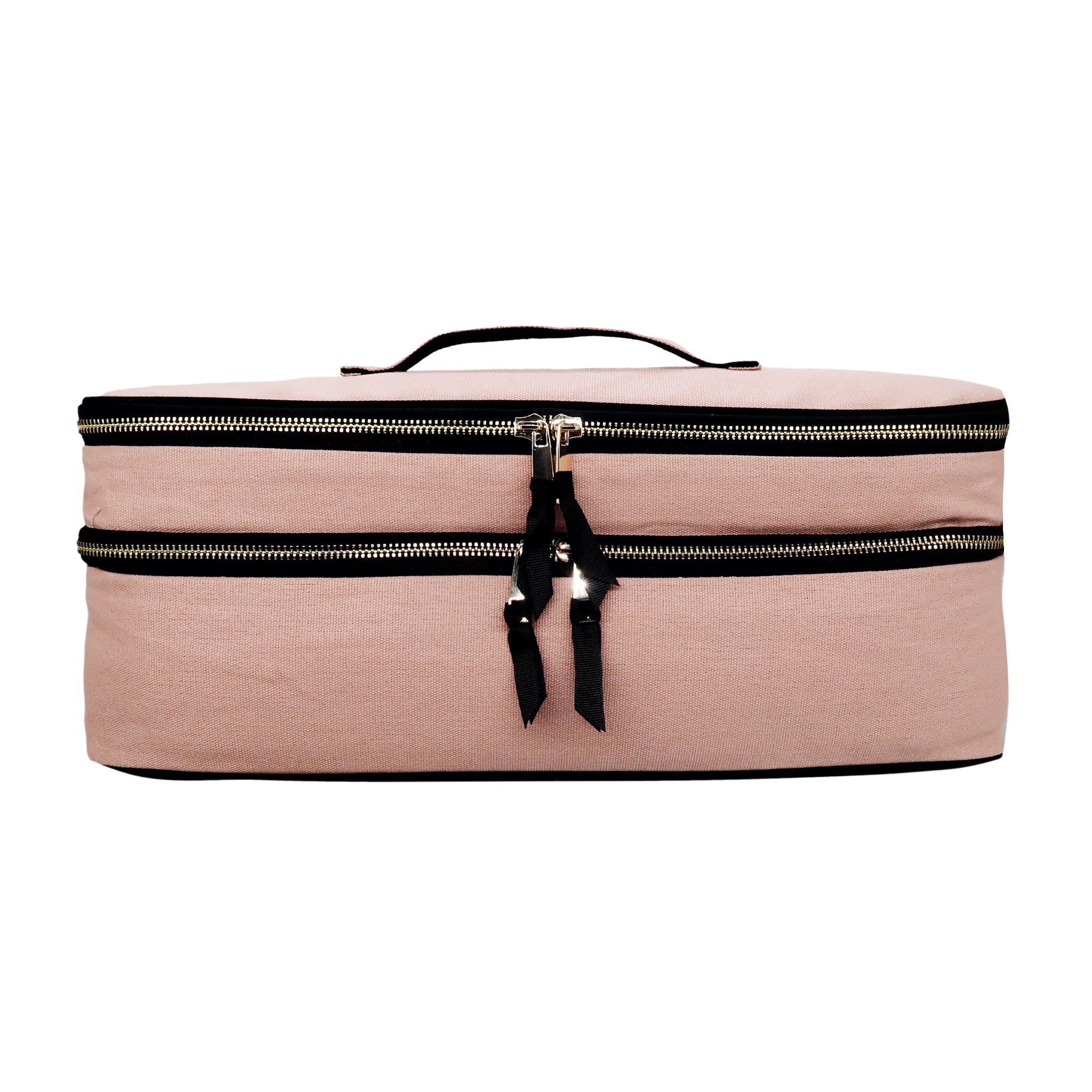 Double Hair Tools Travel Case, Pink/Blush Bagall