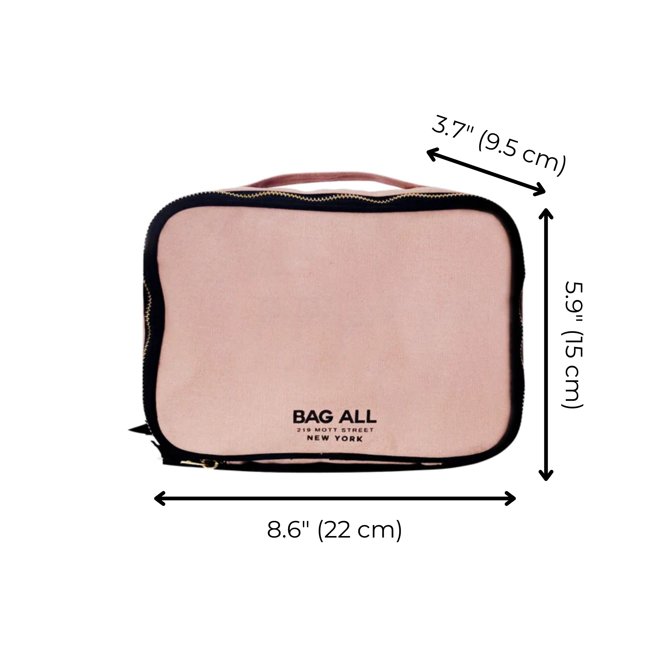 Double Sided Multi Use Case, Pink/Blush | Bag-all