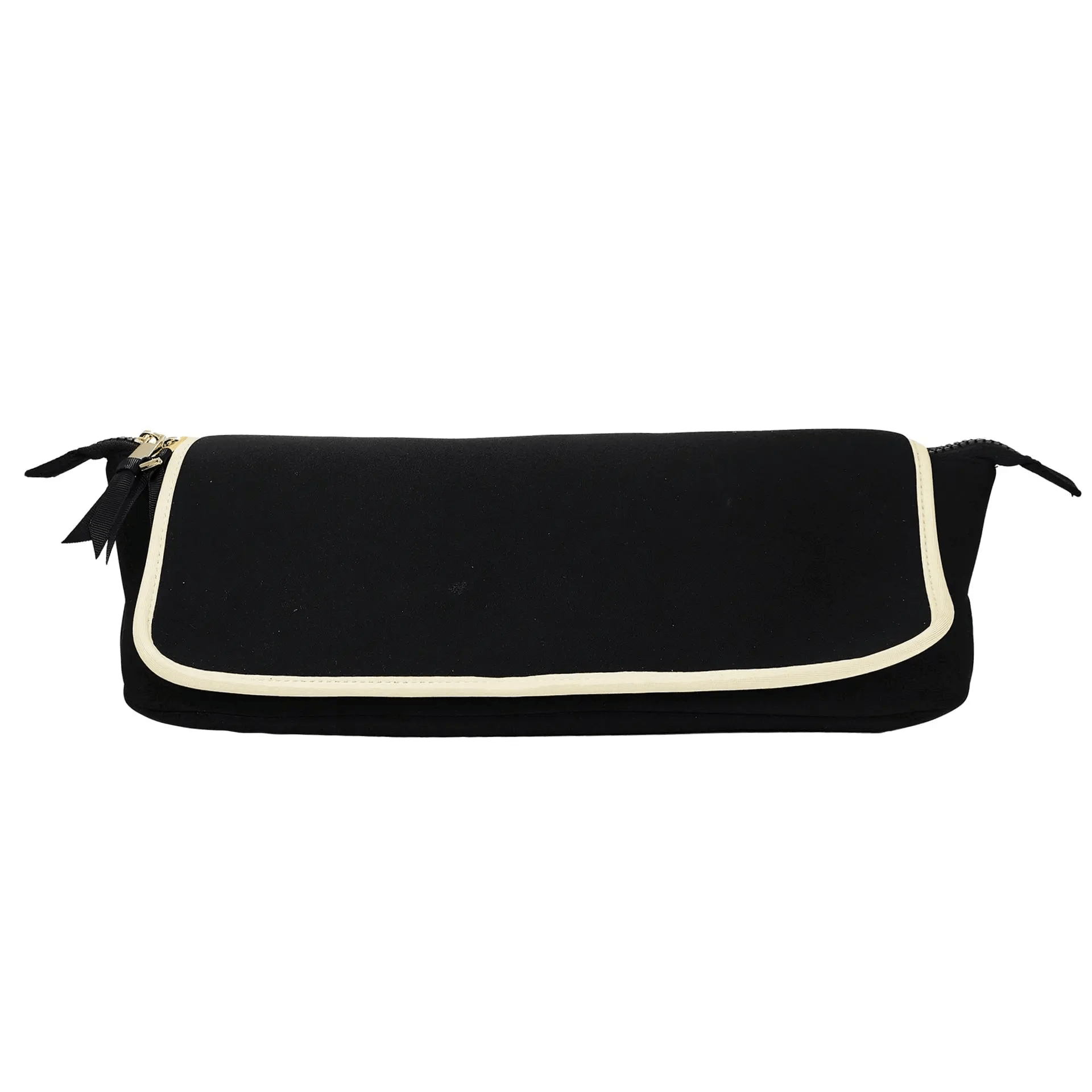 Estojo de Viagem para Ferramentas de Cabelo com Tapete Resistente ao Calor, Preto