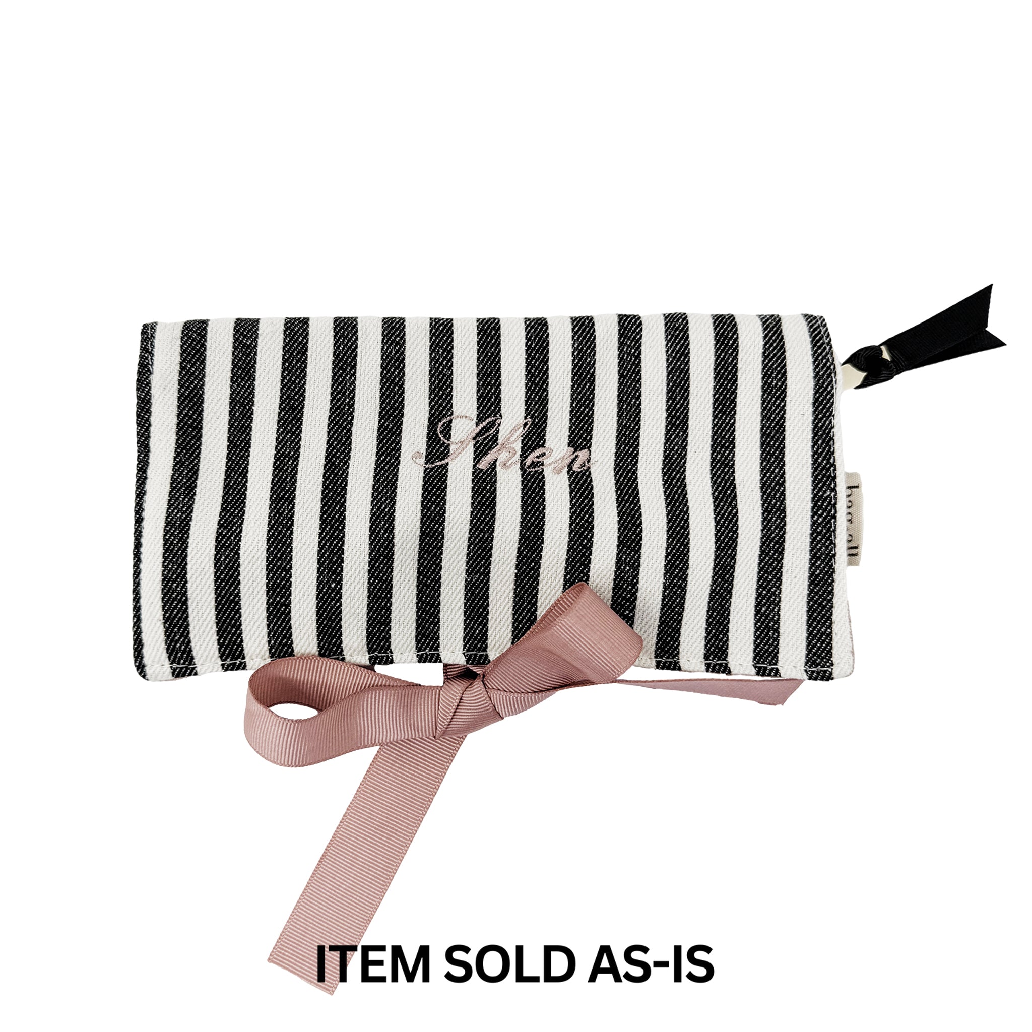 SALES BIN - Couture Jewelry Roll, Medium, Striped