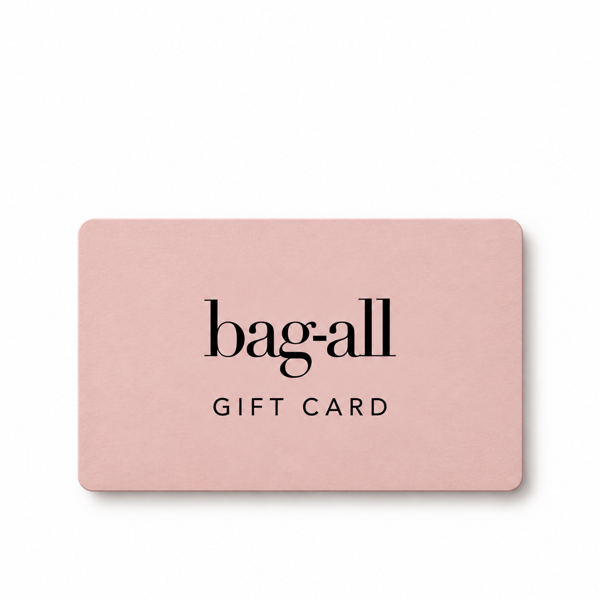 Pink Gift Card by Bag-all, a Paris-designed travel and organization brand creating gifts for frequent travelers