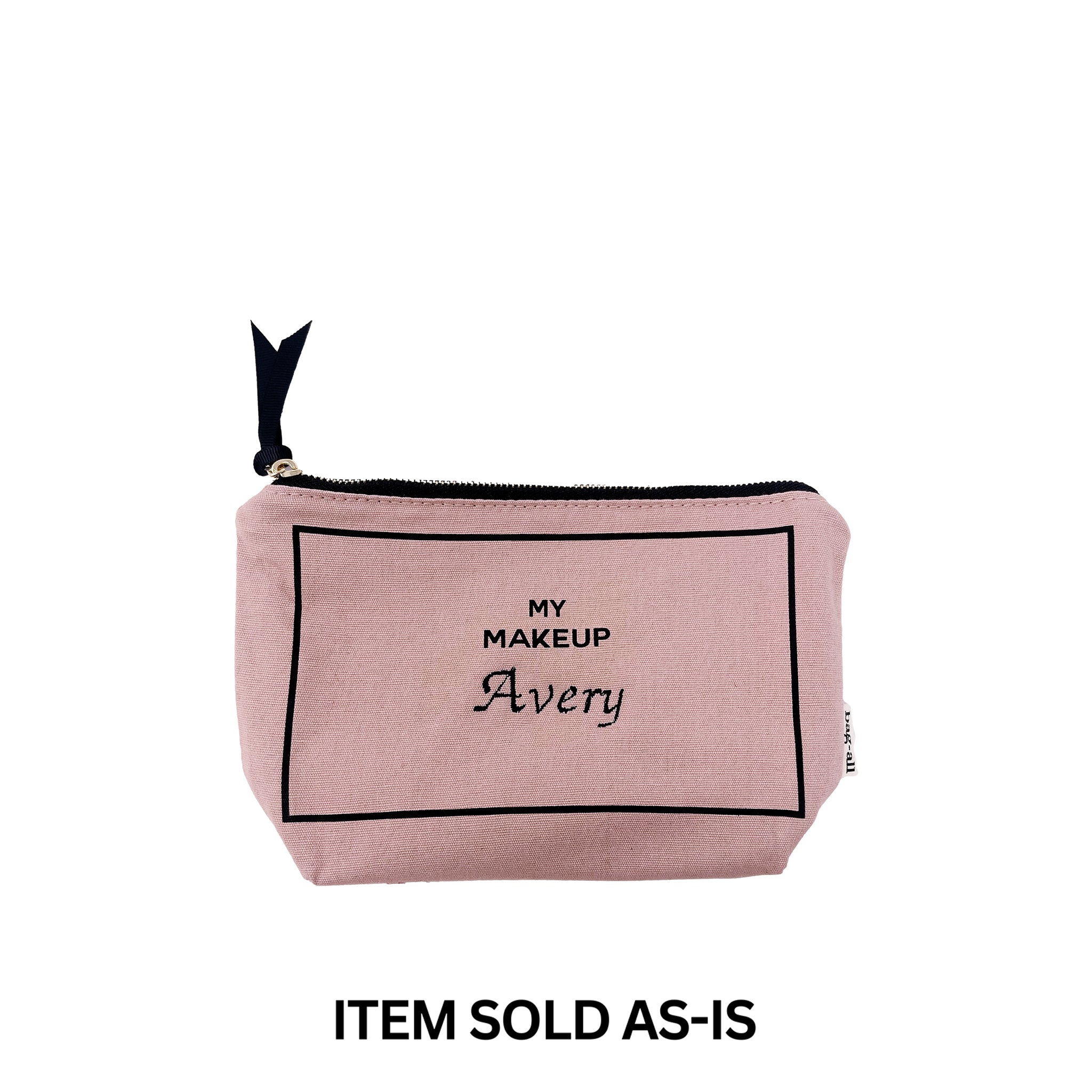 SALES BIN - My Makeup Pouch, Coated Lining Pink/Blush - Bag-all