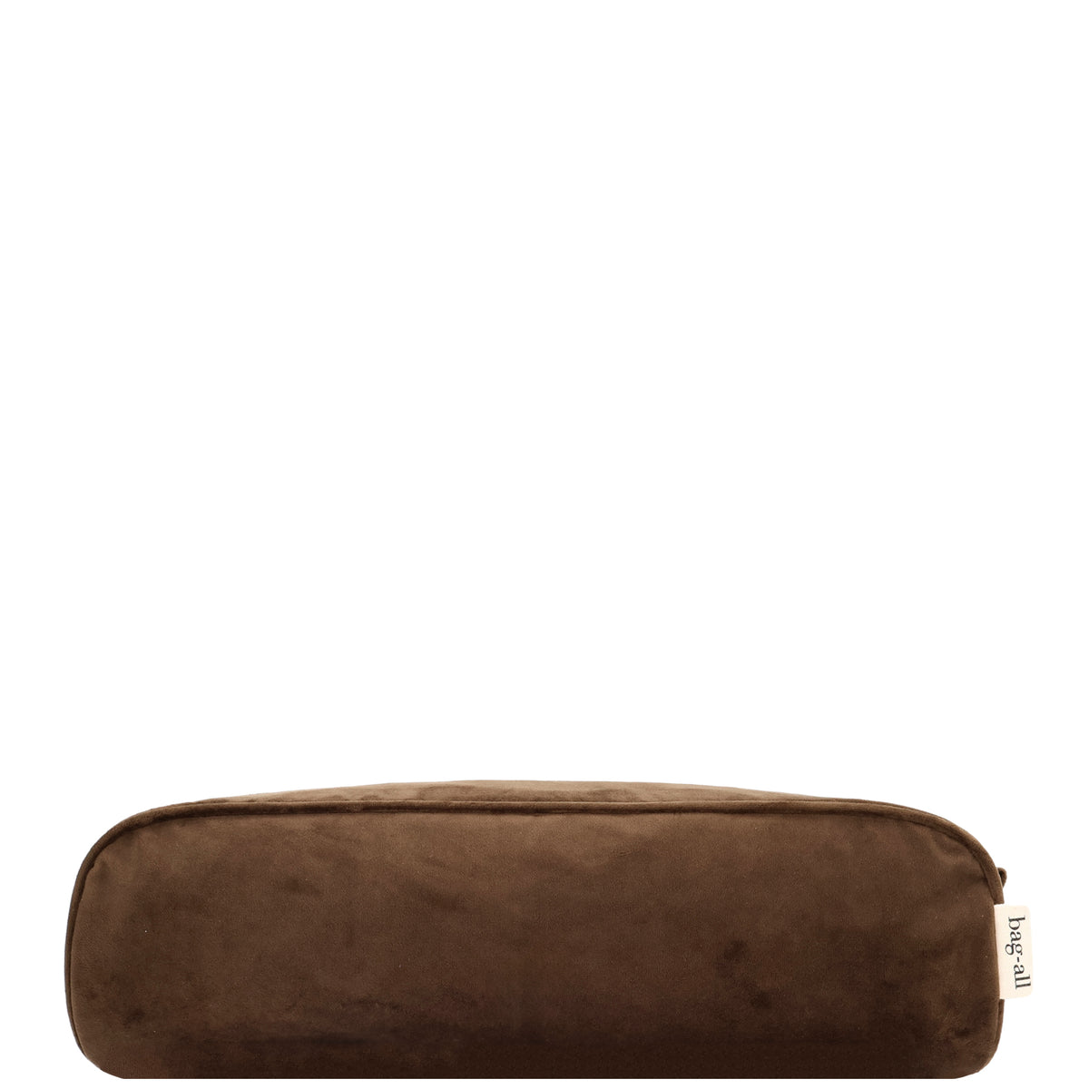 Roomy Hair Wrap Tools Travel Case – Eco Velvet – Espresso Brown by Bag-all for travel organization