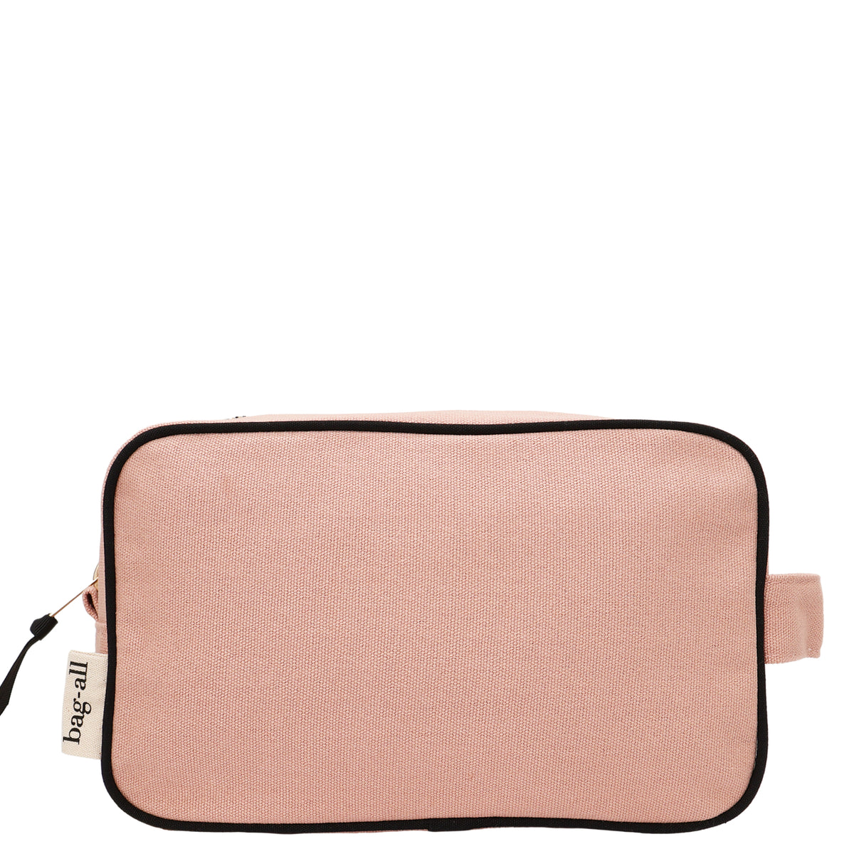 My Skin Care - Organizing Pouch w Black Piping – Pink/Blush by Bag-all for travel organization
