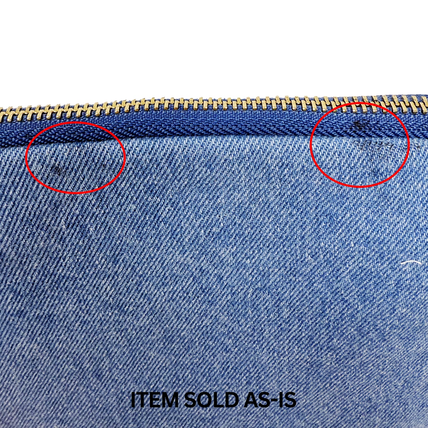 セールスビン - 小さな毎日使いのデニム財布、デニム