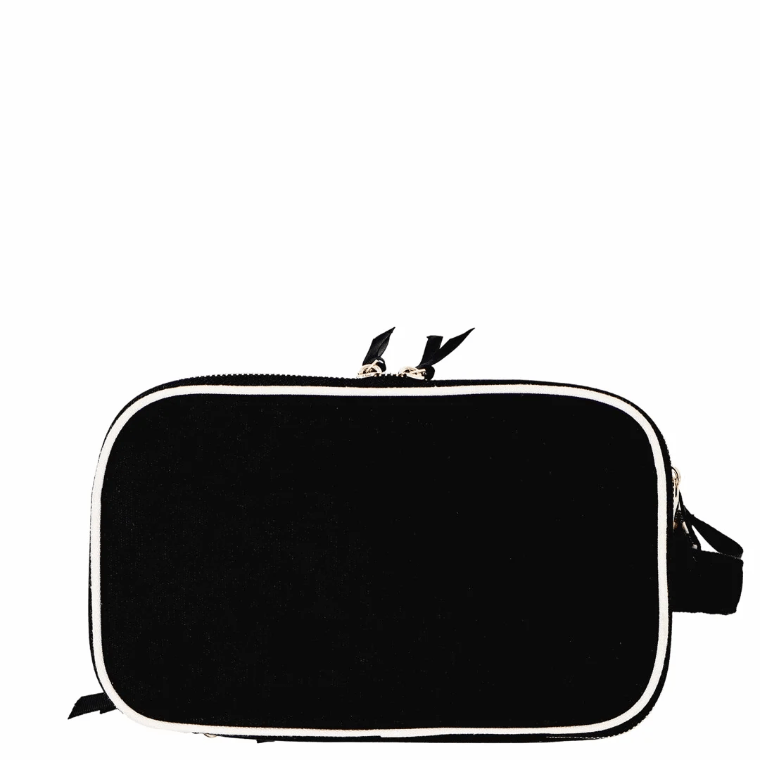 Triple Travel & Hobby Organizer – Black by Bag-all, a Paris-designed travel organization bag for frequent travelers