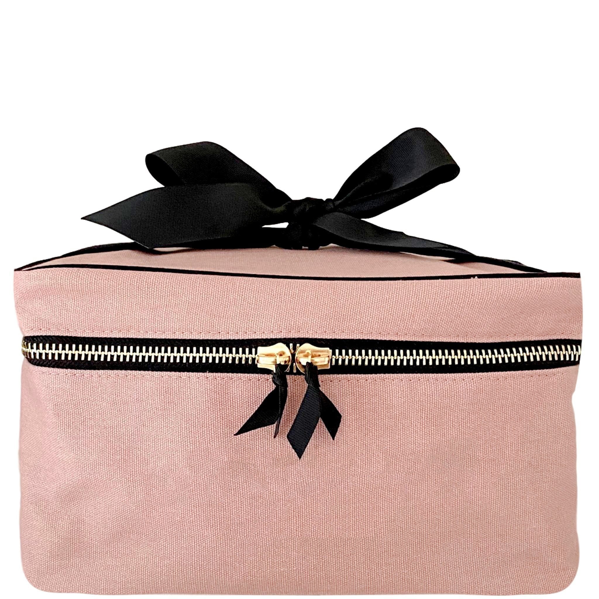 Large Beauty Box with Insert Organizer 'Vanity' – Pink/Blush