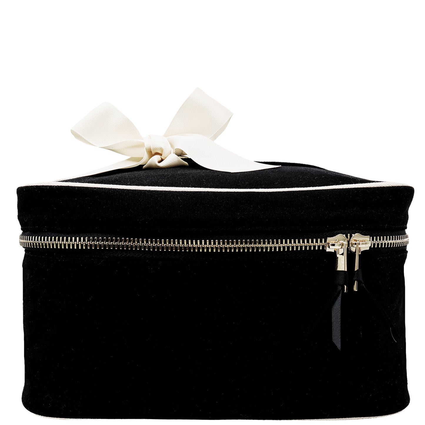 My Vanity Large Beauty Box with Insert Organizer, black, stylish and spacious by Bag-all, perfect for makeup and skincare.