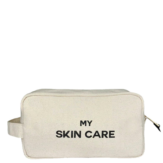 Pamper Gift Set Deal 3-Pack, Cream Bag-all personalized cotton travel organization bag for frequent travelers