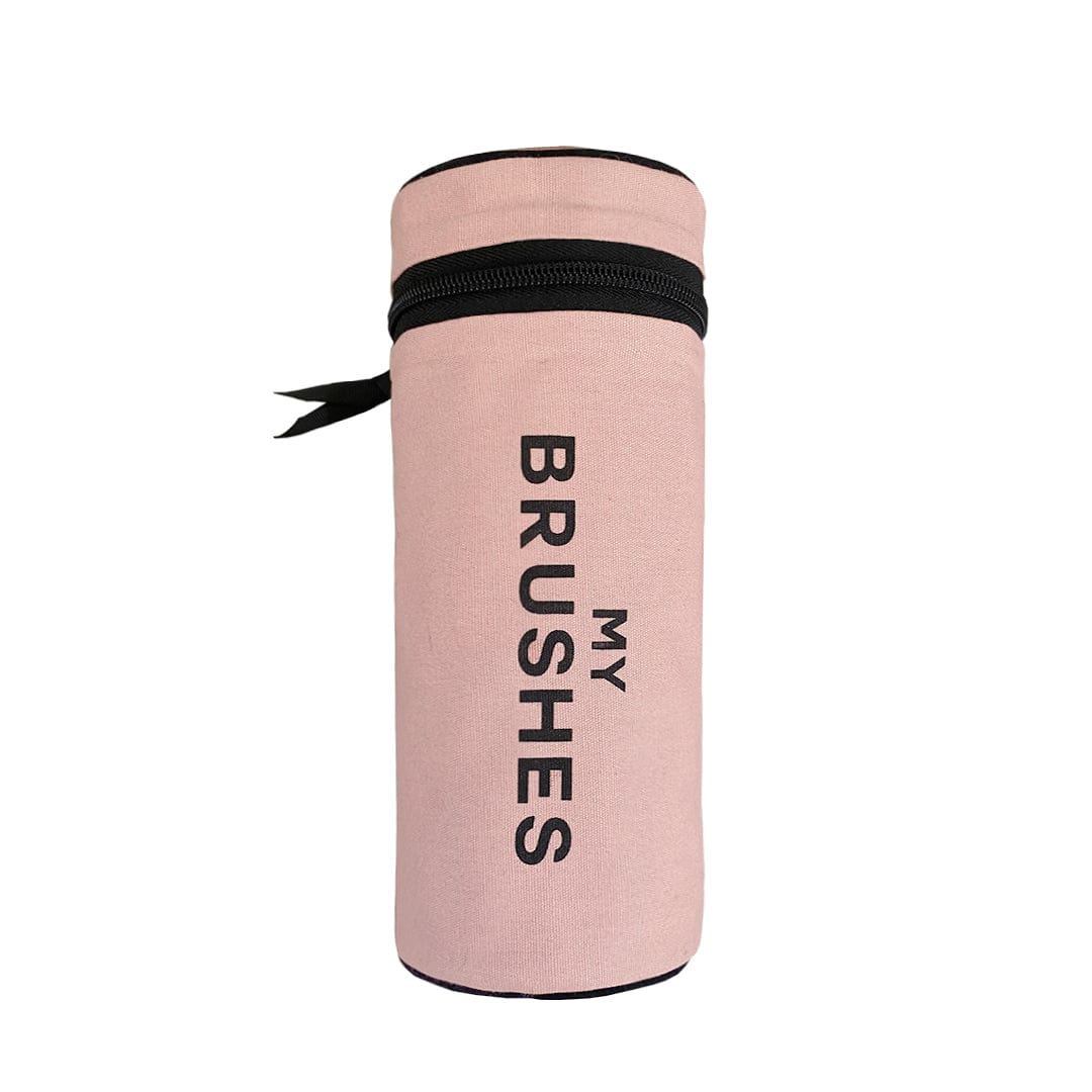 Brushes, Cylinder Case, Pink/Blush | Bag-all