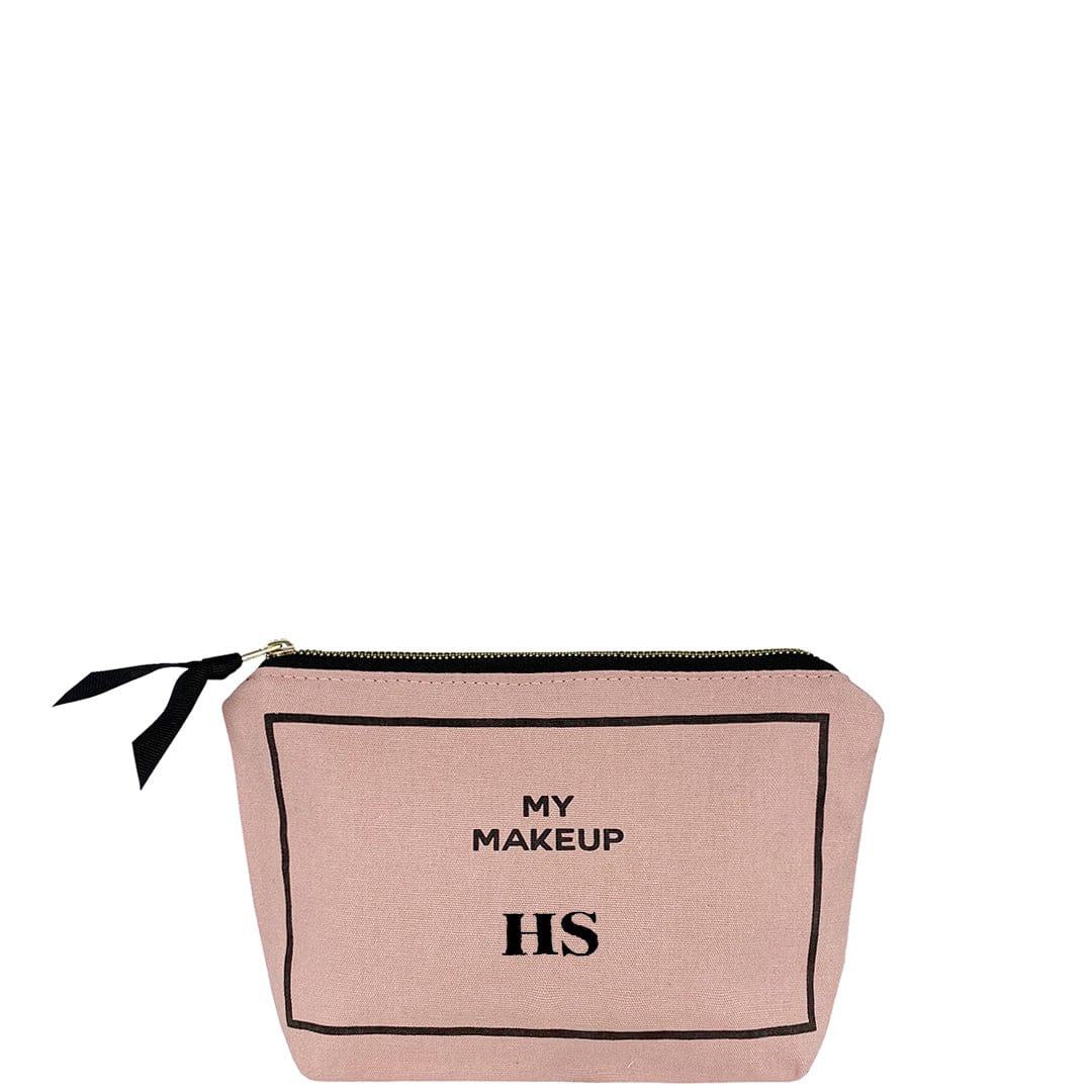 My Makeup Pouch with Coated Lining, Personalized, Pink/Blush - Bag-all