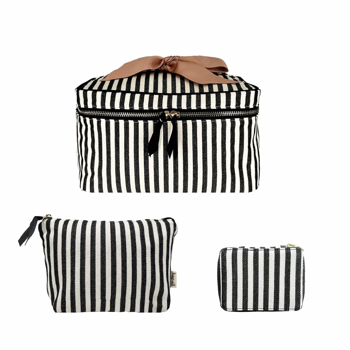 Cutest Striped Travel Gift Set Deal 3-Pack | Bag-all