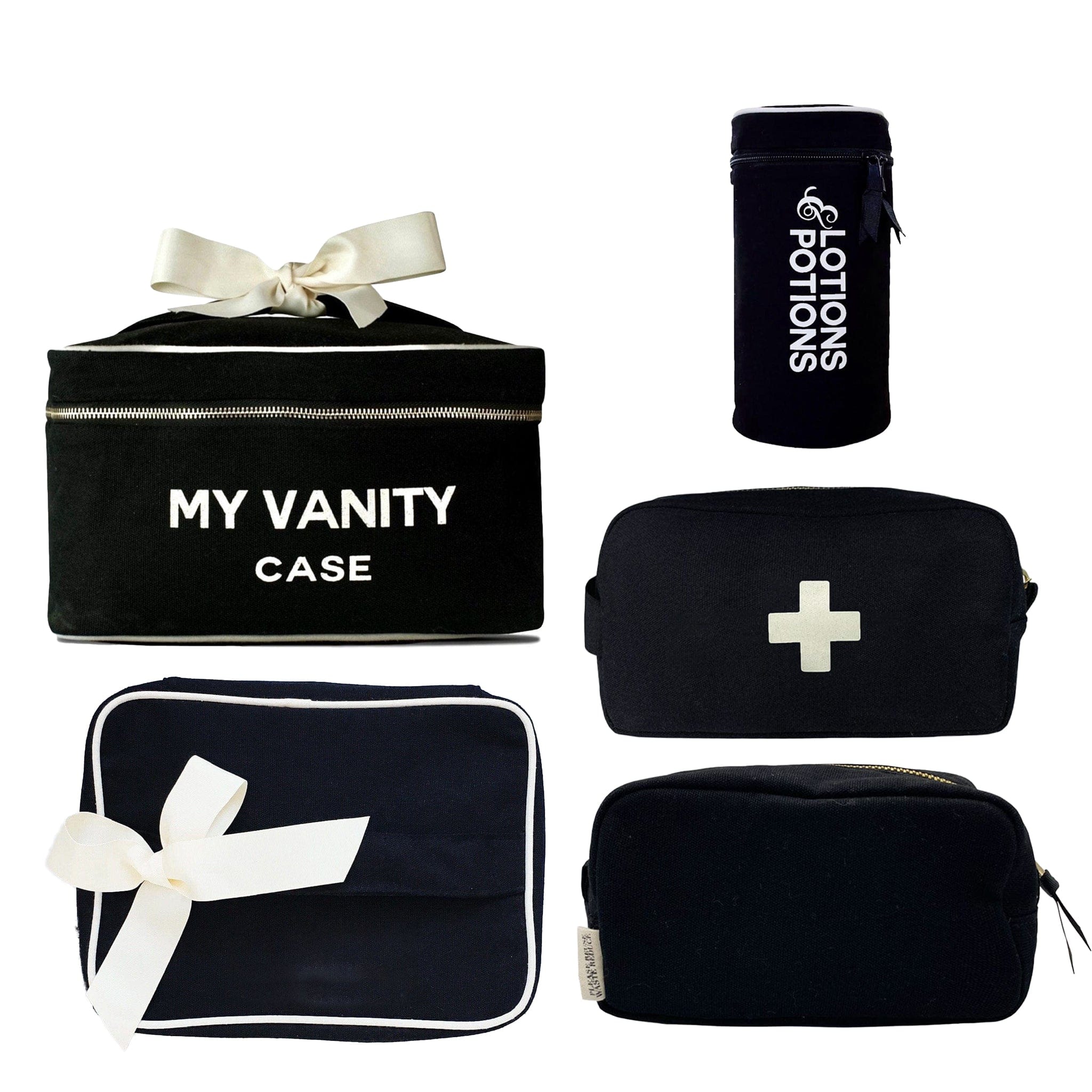 Beauty Gift Set Deal 3-Pack, Black | Bag-all