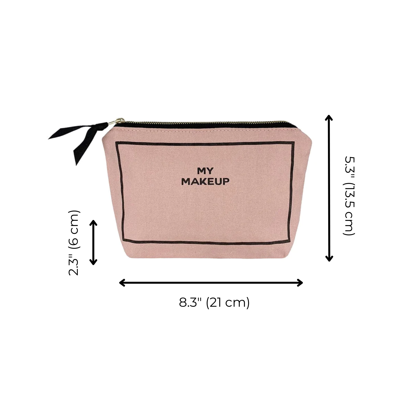 Carry On Essentials Deal Gift Set, 3-Pack Passport, Liquid & Makeup Organizer, Pink/Blush featuring a personalized pink cotton makeup pouch by Bag-all for travel organization.