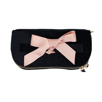 Accordion Box Makeup & Toiletry, Black Velvet