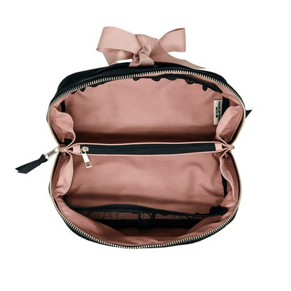 Accordion Box Makeup & Toiletry, Black Velvet