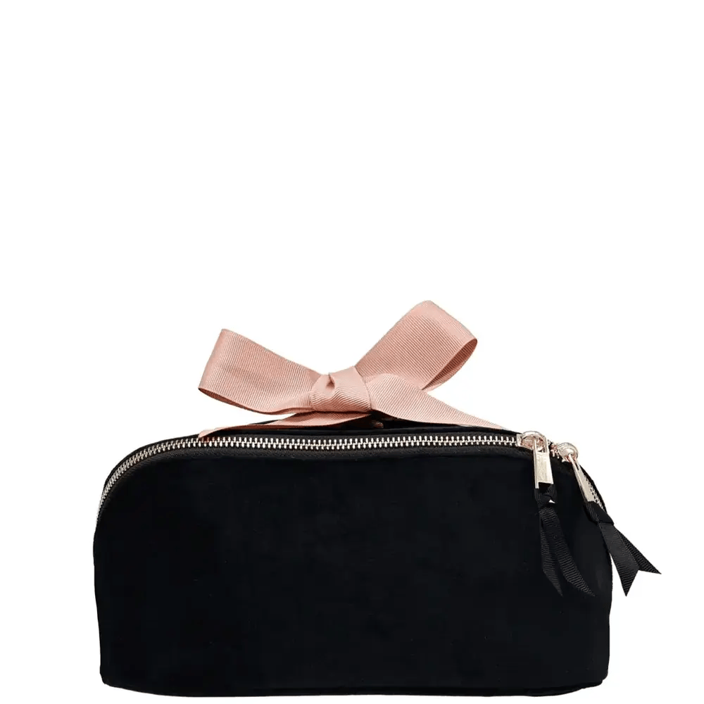 Accordion Box Makeup & Toiletry – Velvet – Jetset Black by Bag-all for stylish travel organization