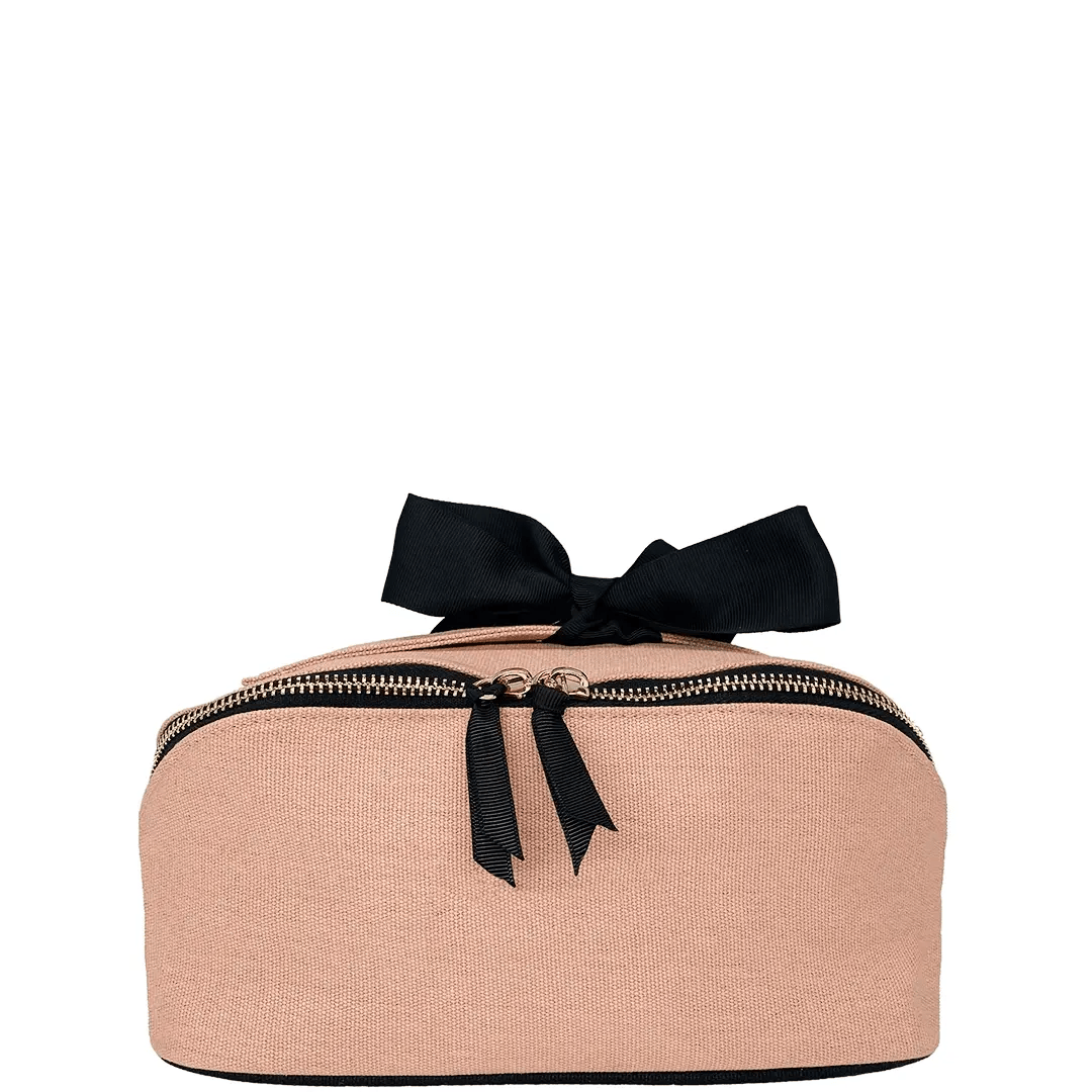 Accordion Box Makeup & Toiletry – Pink/Blush by Bag-all Paris-designed travel organizer for makeup and toiletries