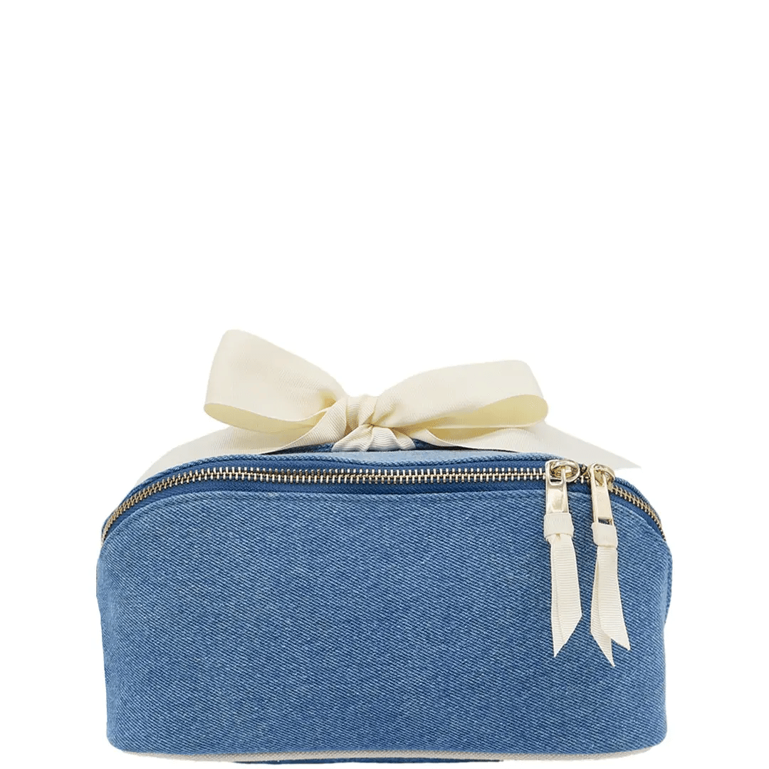 Accordion Box Makeup & Toiletry – Denim by Bag-all for stylish travel organization