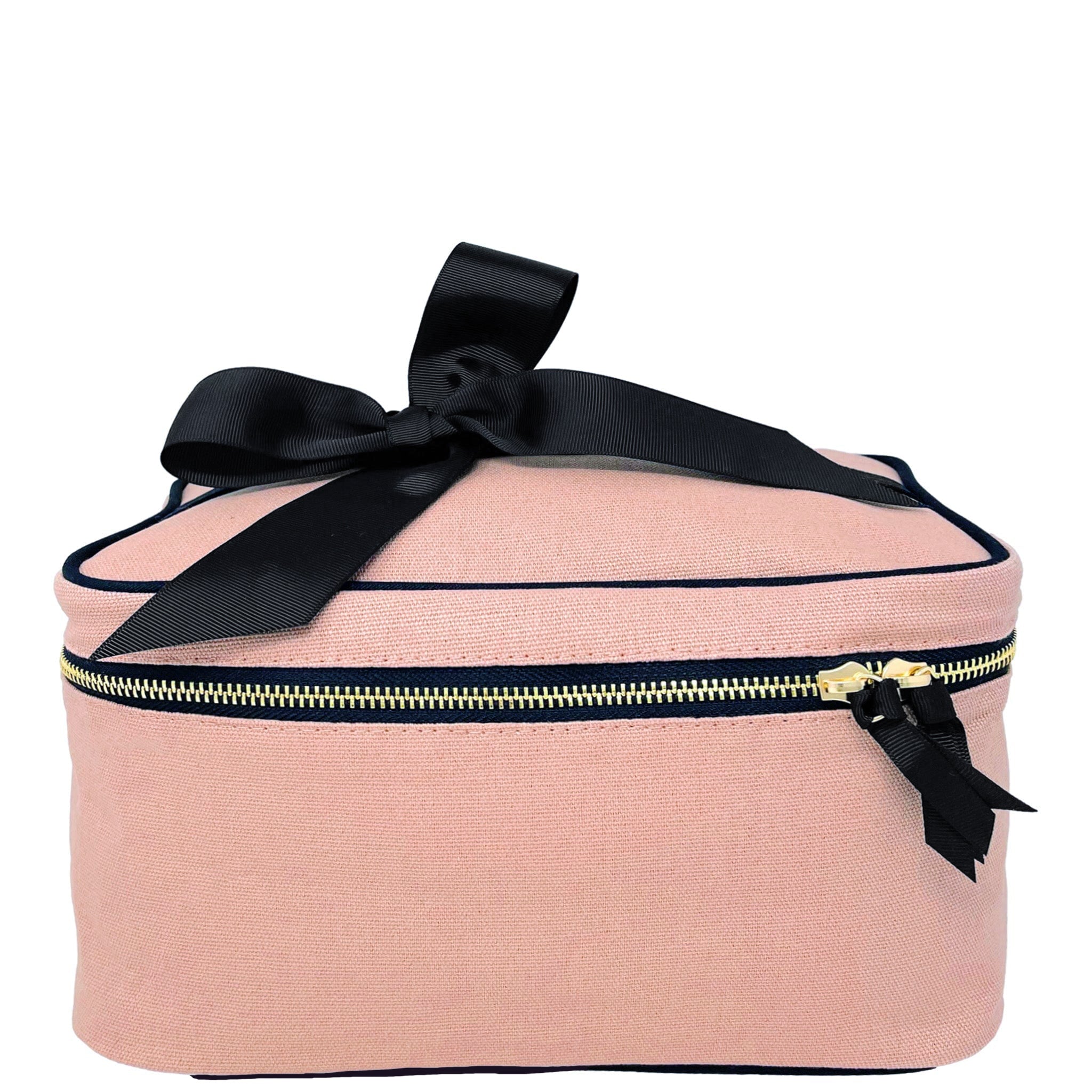 Case for Travel/Home/Makeup organizing - Customizable, Laminated Lining, Medium size, Pink Blush | Bag-all