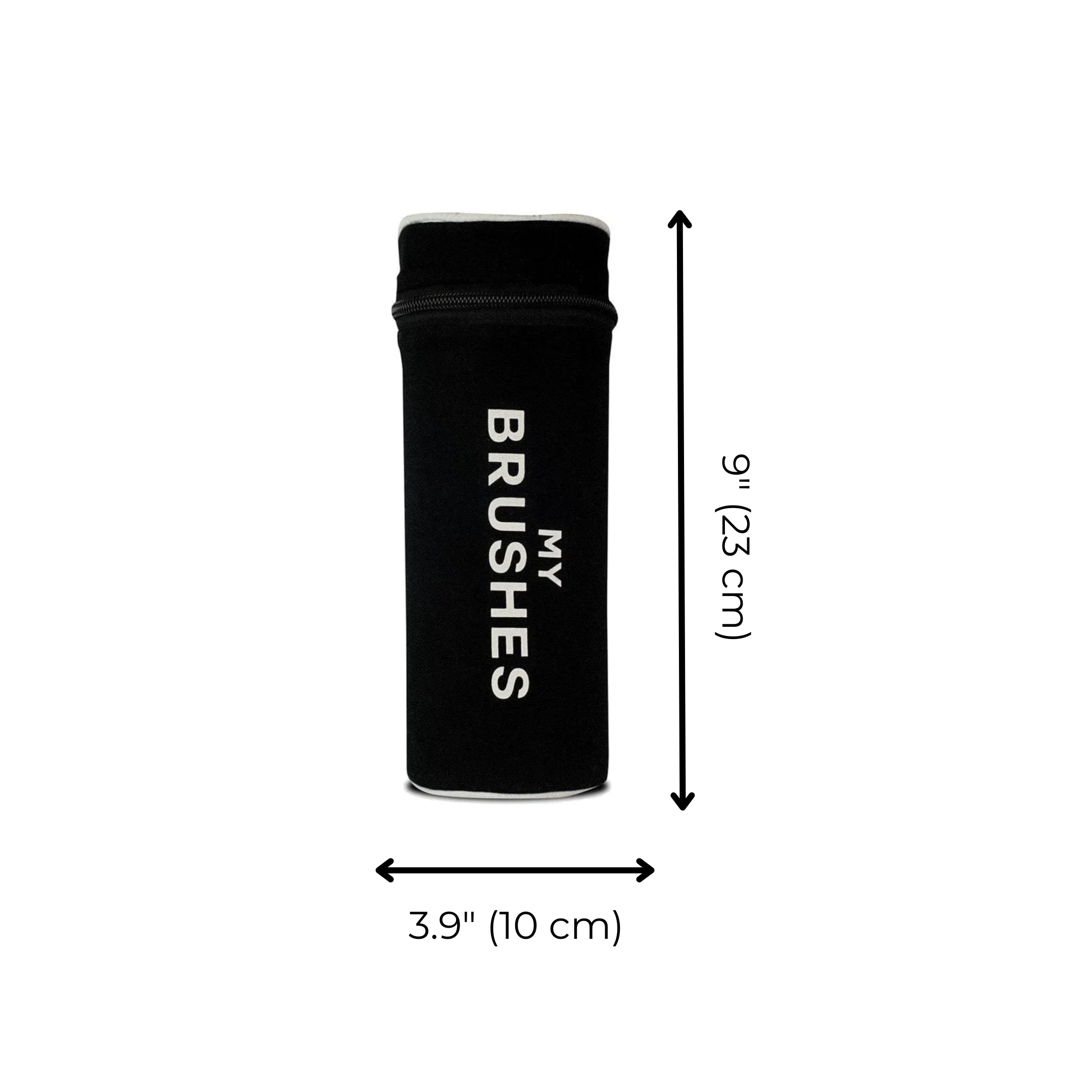 Brushes, Cylinder Case, Black | Bag-all