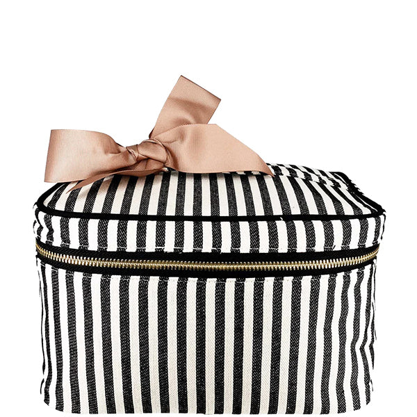 MEDIUM BOX MAKEUP & TOILETRY, STRIPED