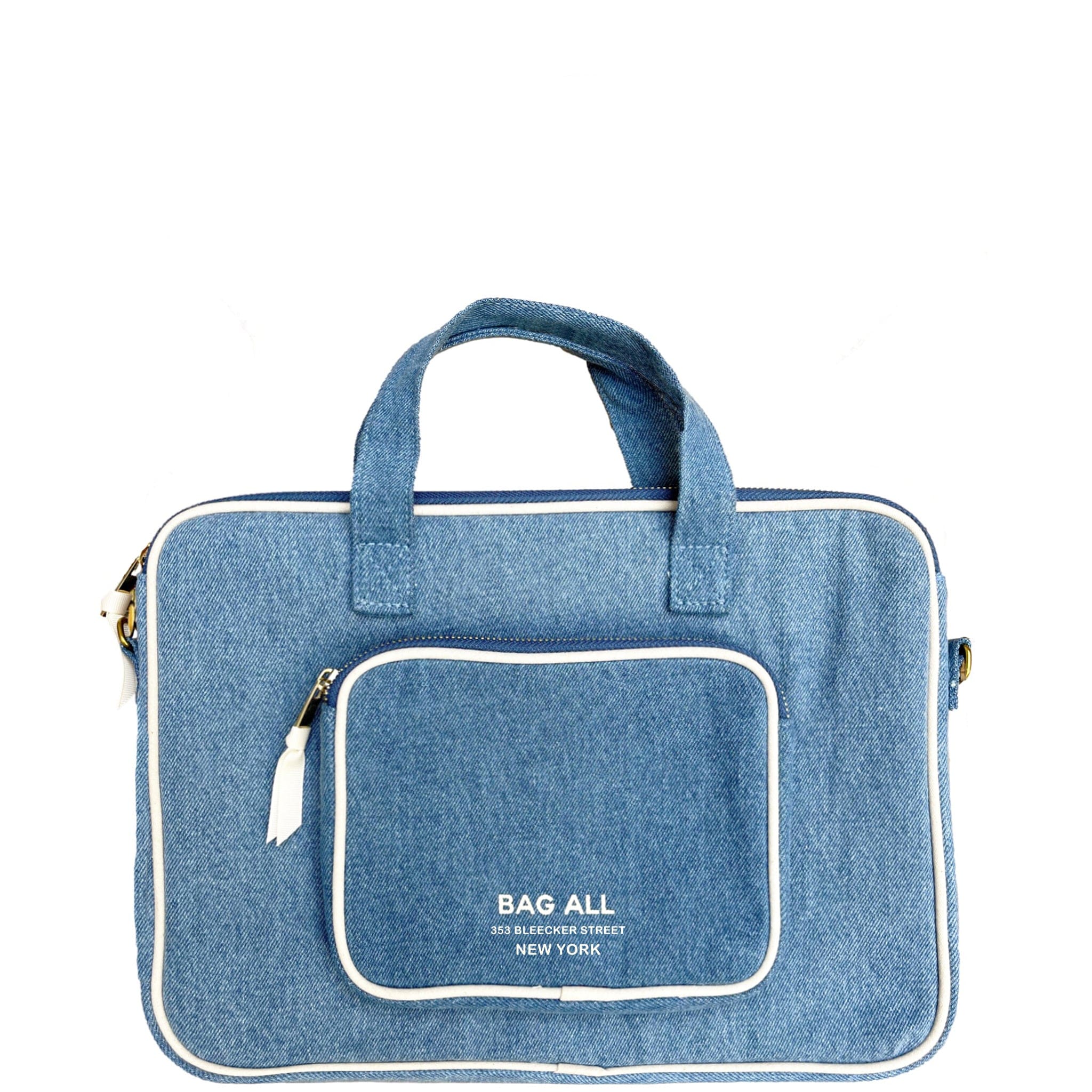 Laptop Case, Charger Pocket, 13" Denim | Bag-all