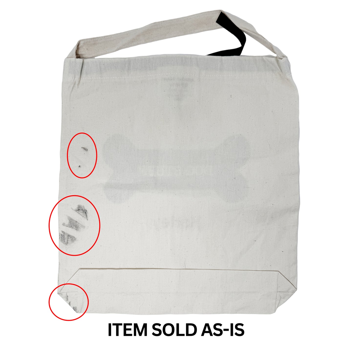 SALES BIN - Dog Stuff Bag, Cream