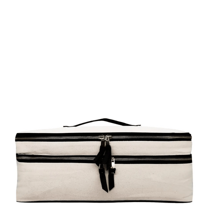 더블 헤어 툴 여행 케이스, 크림