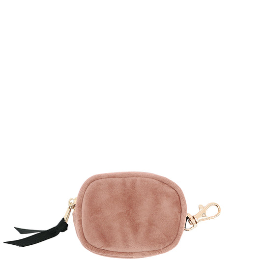 클래스가 있는 이어버드/에어팟 케이스, 핑크 벨벳