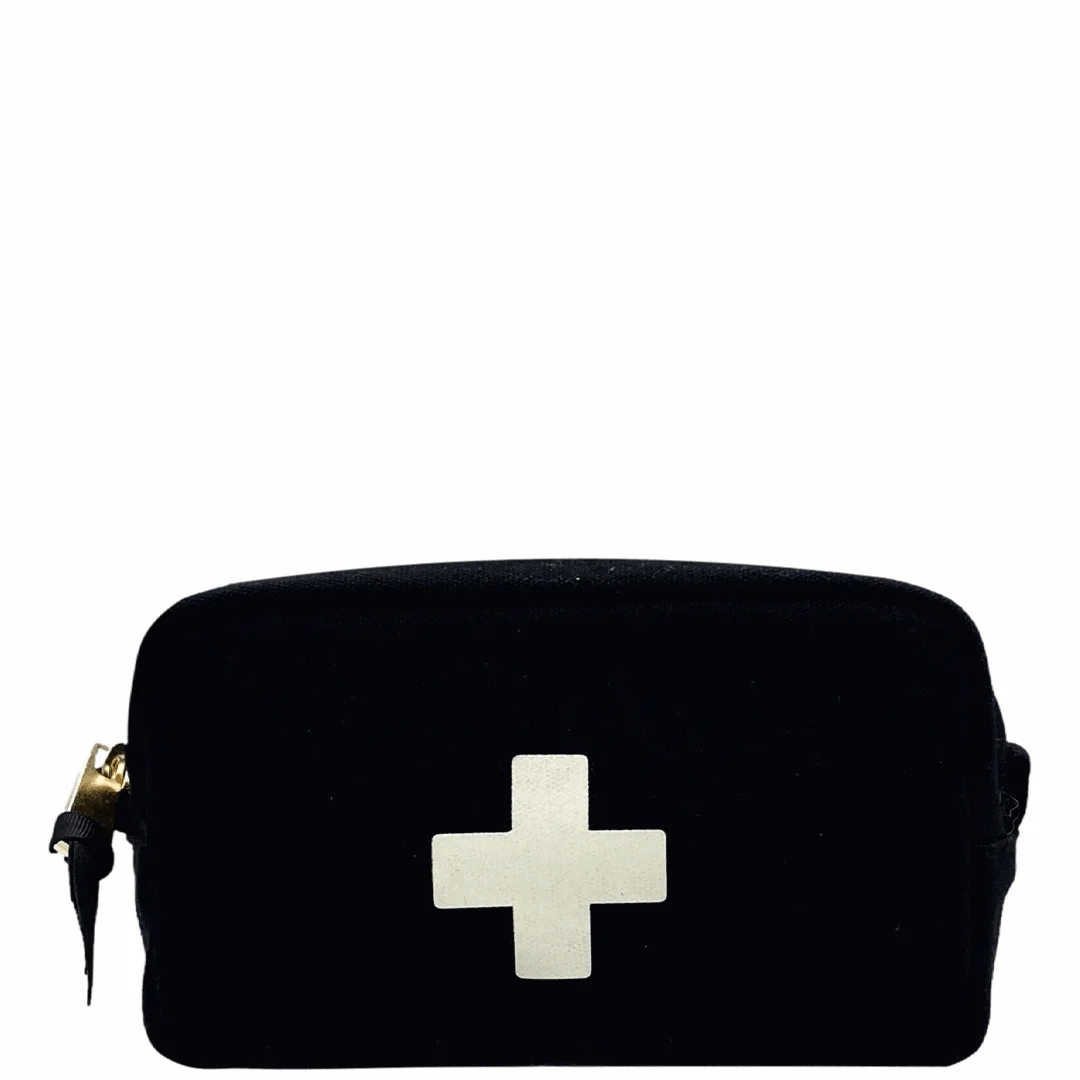First Aid Organizing Pouch – Black by Bag-all, Paris-designed travel organization pouch for frequent travelers