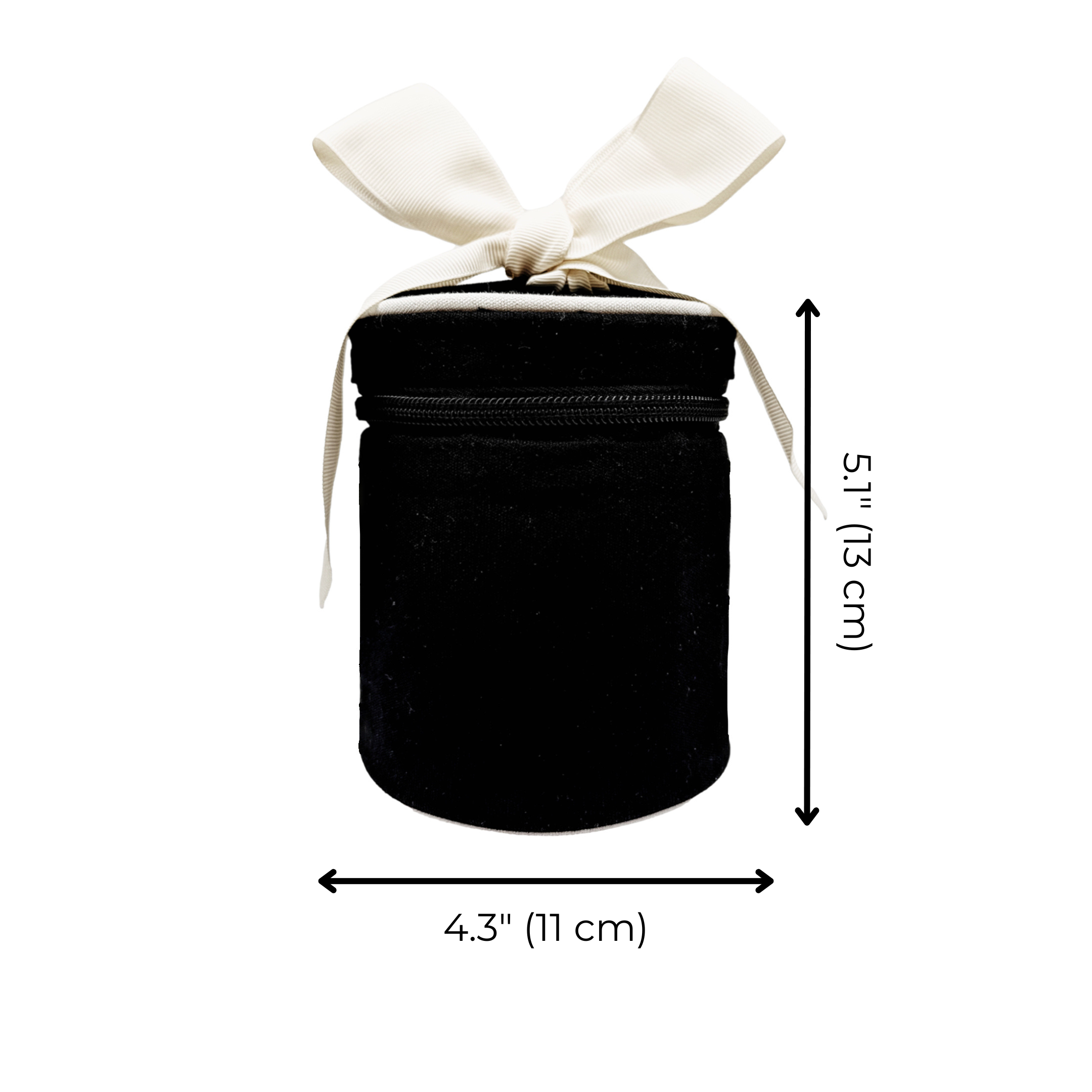 Carry On Essentials Deal Gift Set, 3-Pack Passport, Liquid & Makeup Organizer, Black by Bag-all, compact cotton travel organizer with zipper and ribbon closure.
