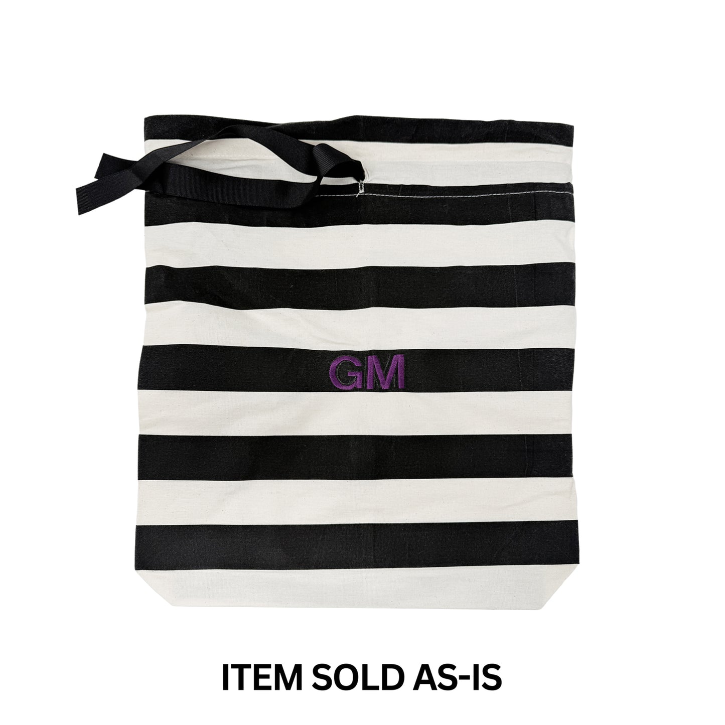 SALES BIN - Gift Bag Striped Large