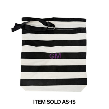 SALES BIN - Gift Bag Striped Large