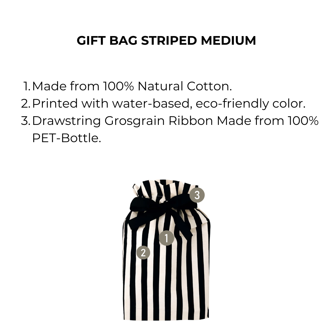 Gift Bag Striped Medium | Bag-all
