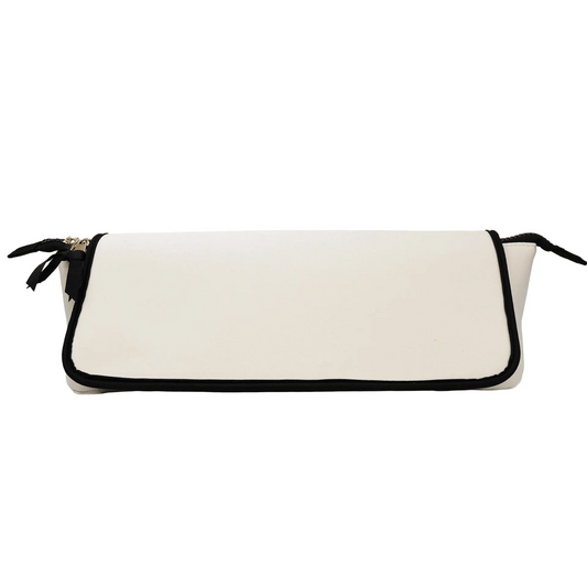 Hair Tools Travel Case w Heat-Resistant Mat, Cream