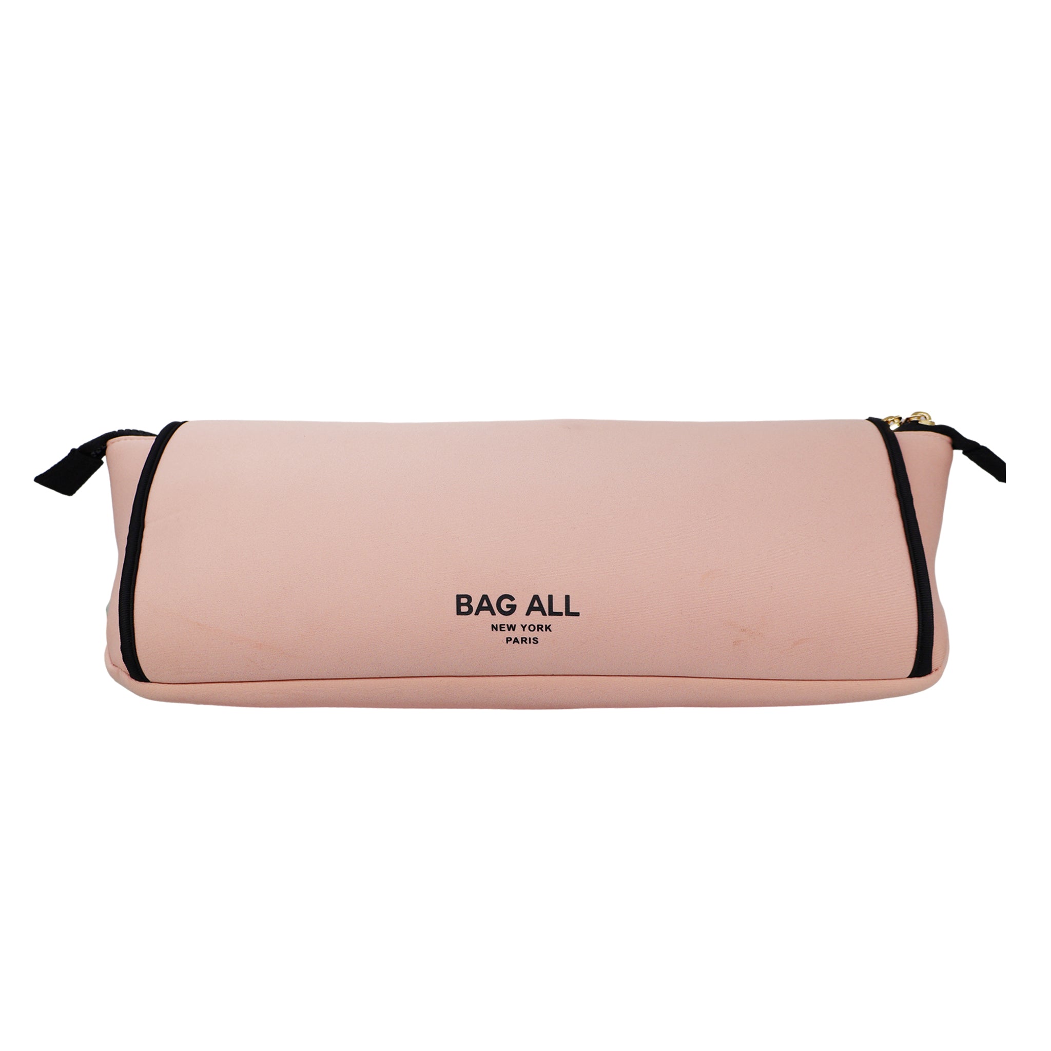 Bag-all sleek pink hair tools travel case with heat-resistant mat for organized styling on the go