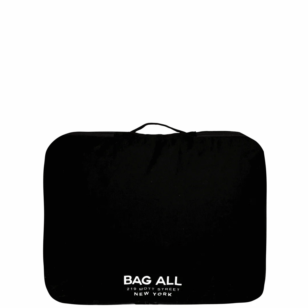 Large Packing Cube, Double Sided – Black by Bag-all for stylish travel organization, designed in Paris