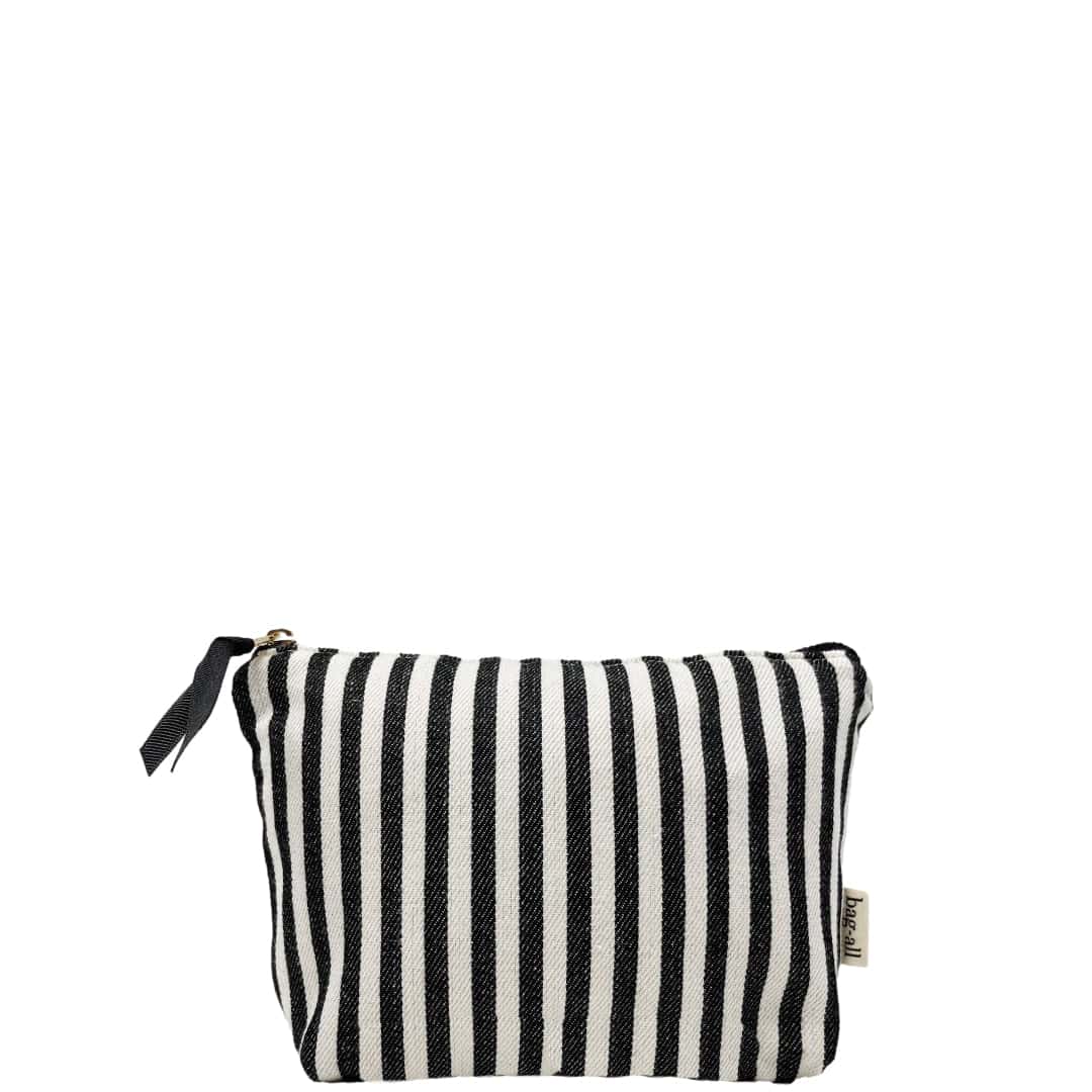 My Makeup Pouch with Coated Lining | Bag-all Striped