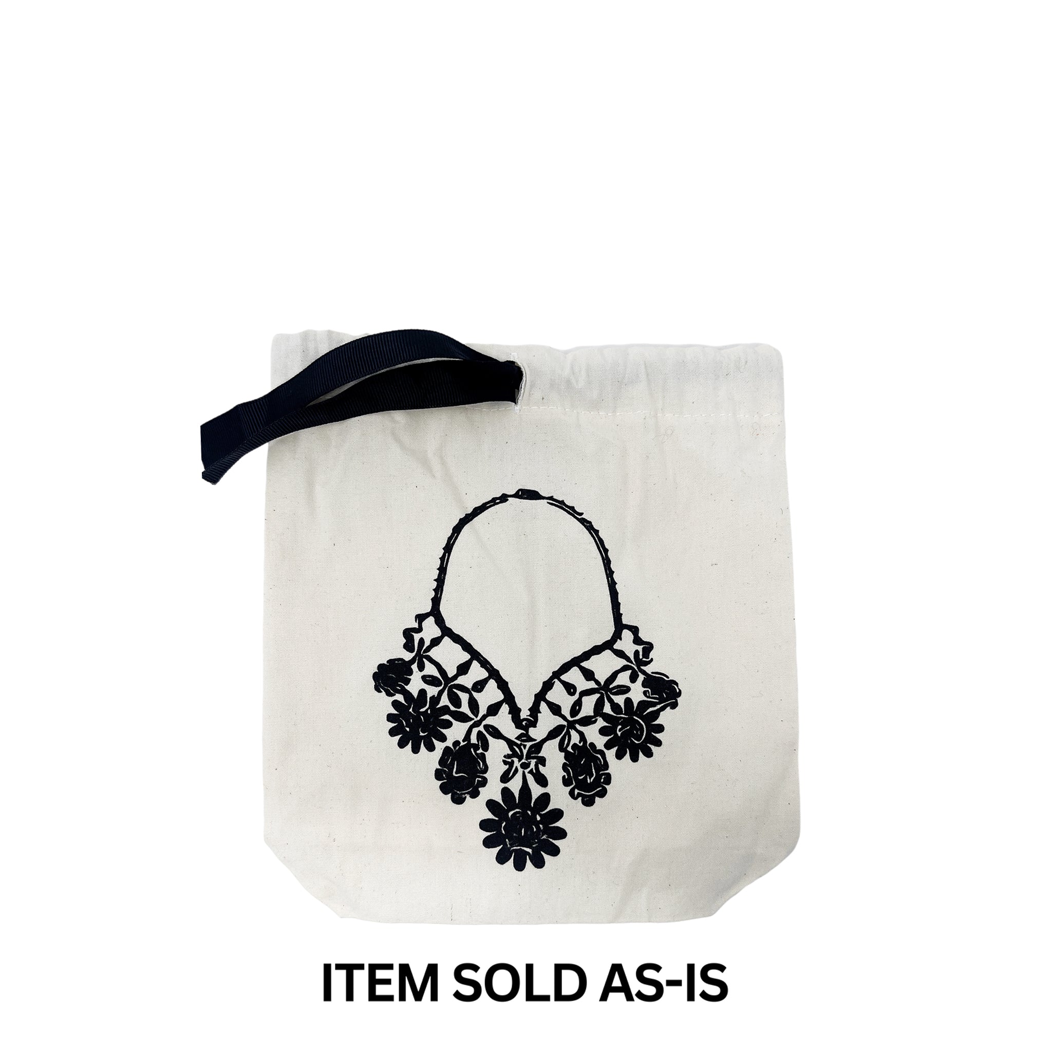 SALES BIN - Necklace Bag, Cream - Bag-all