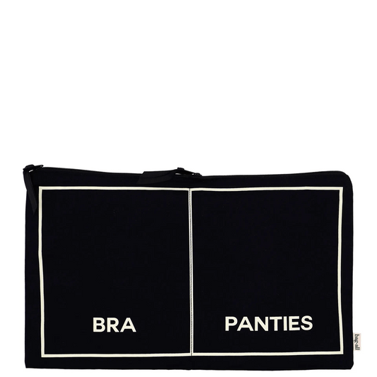 Double Underwear Organizer, Monogram, Black