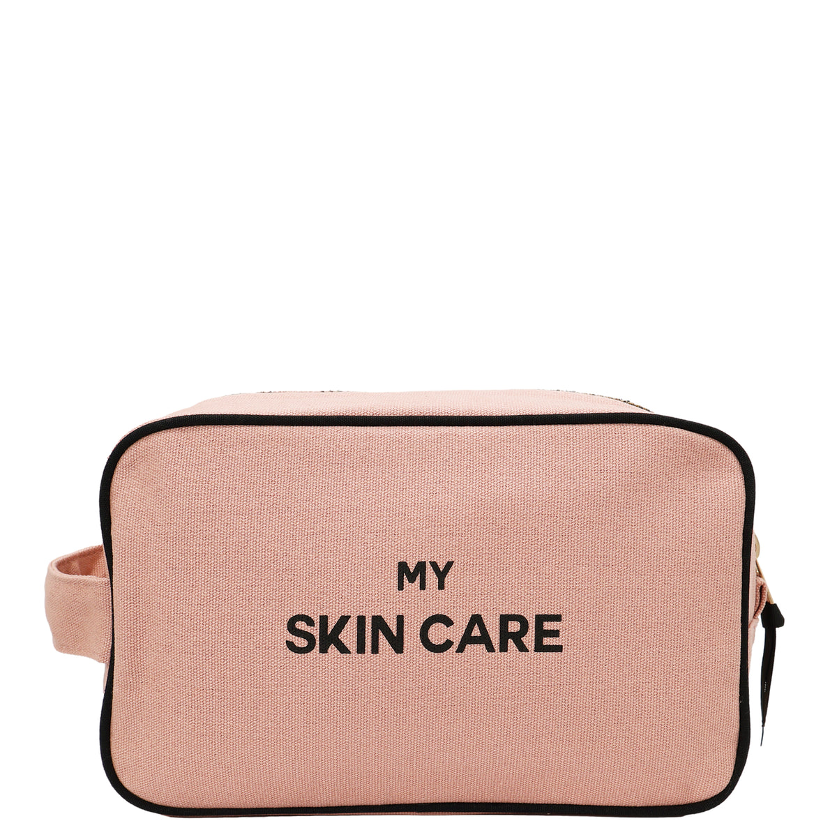 My Skin Care - Organizing Pouch w Black Piping – Pink/Blush by Bag-all for travel organization