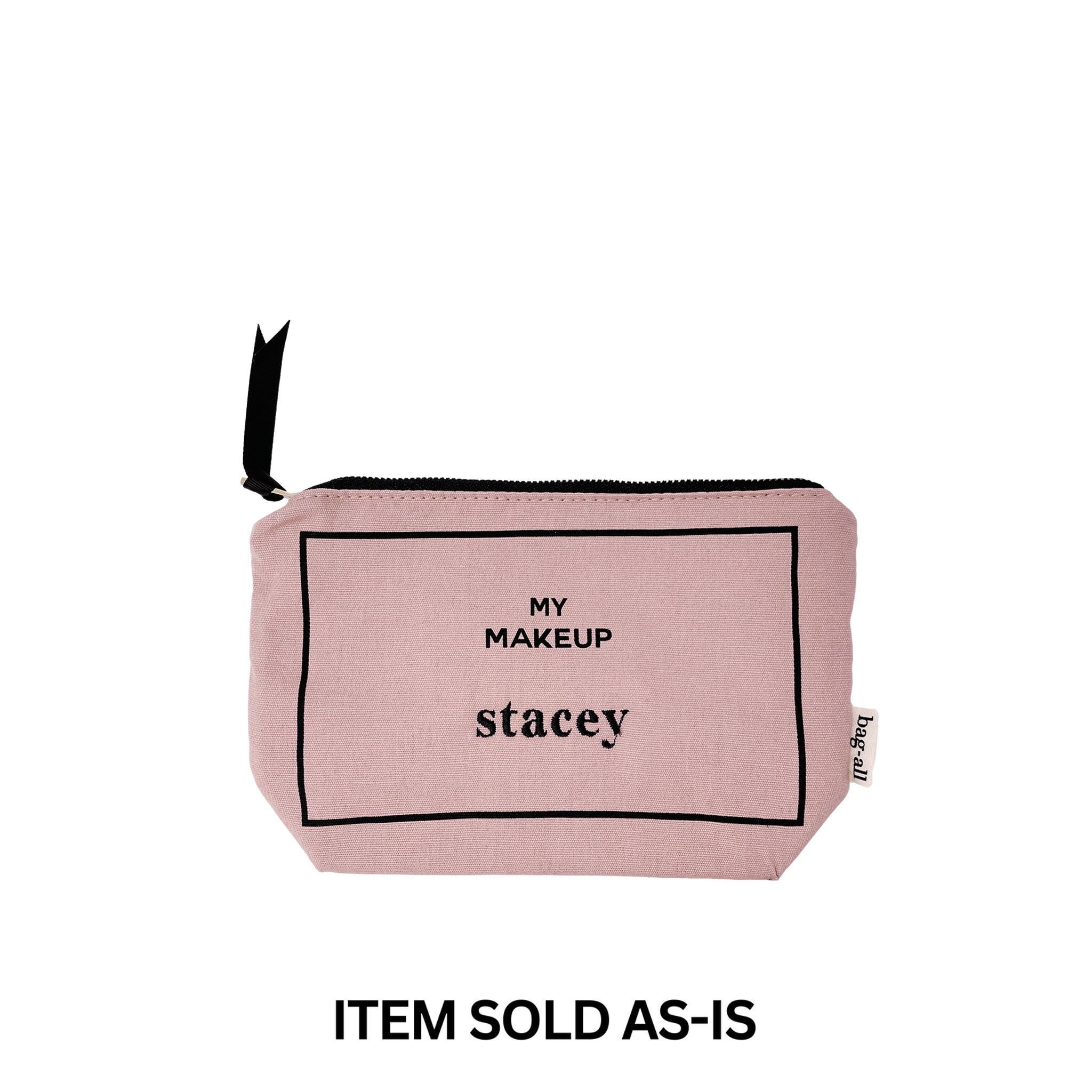 SALES BIN - My Makeup Pouch, Coated Lining Pink/Blush