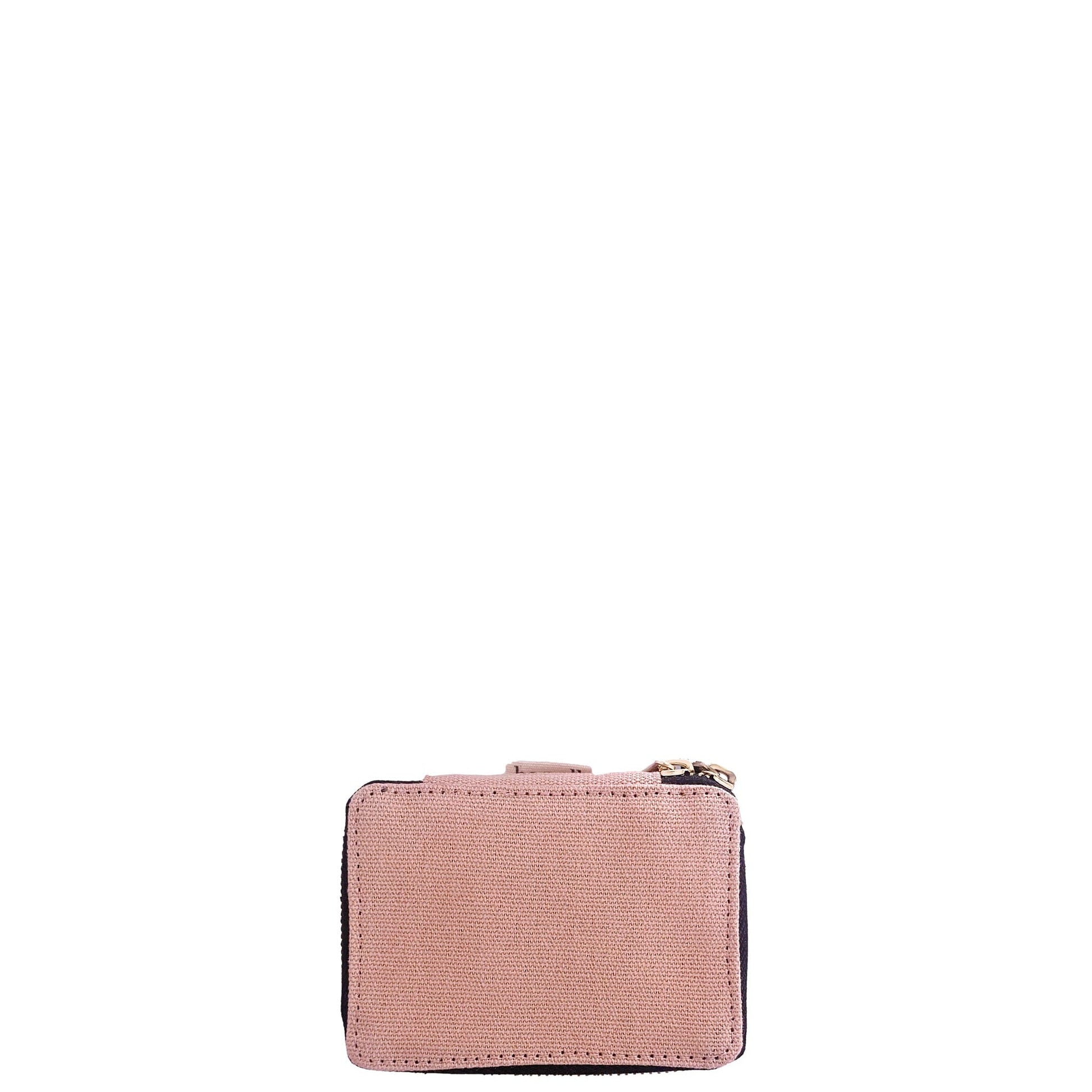 Bag-all Pink Pill Organizing Case with Weekly Pill Organizer featuring cotton material, secure zipper closure, and convenient compartments for daily medication storage