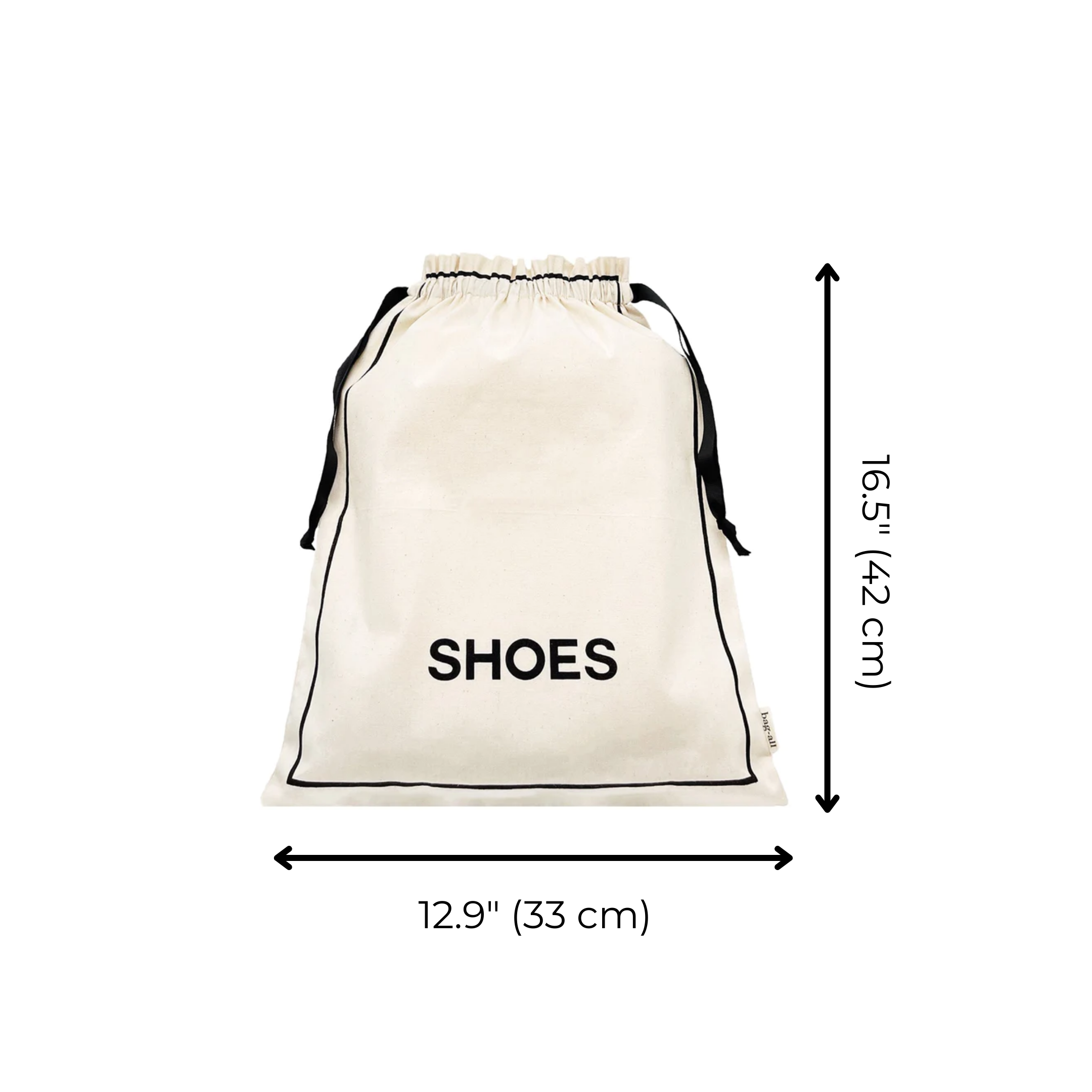 Shoe Organizing Bag, Cream | Bag-all