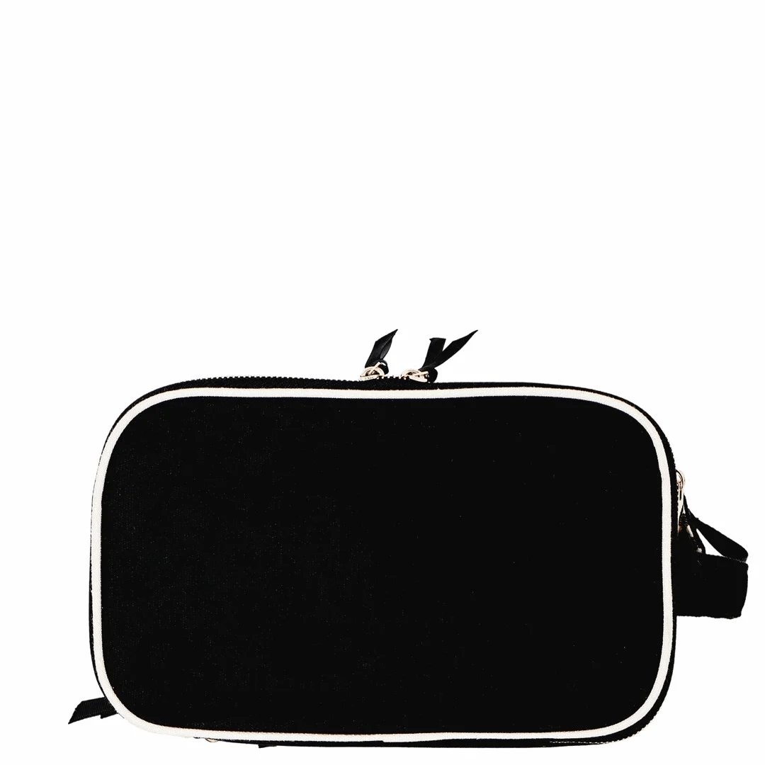 Triple Beauty & Toiletry Organizer – Black by Bag-all for stylish travel organization