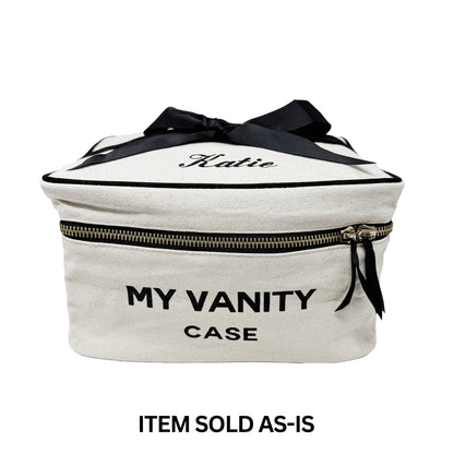 SALES BIN - My Vanity Large Beauty Box, Cream