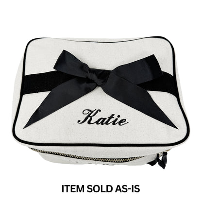 SALES BIN - My Vanity Large Beauty Box, Cream